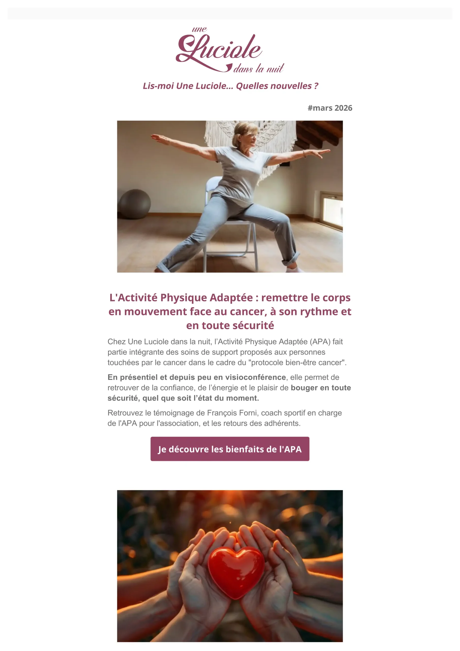 newsletter mars 2026