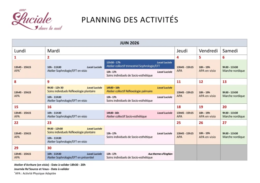 planning juin 2026