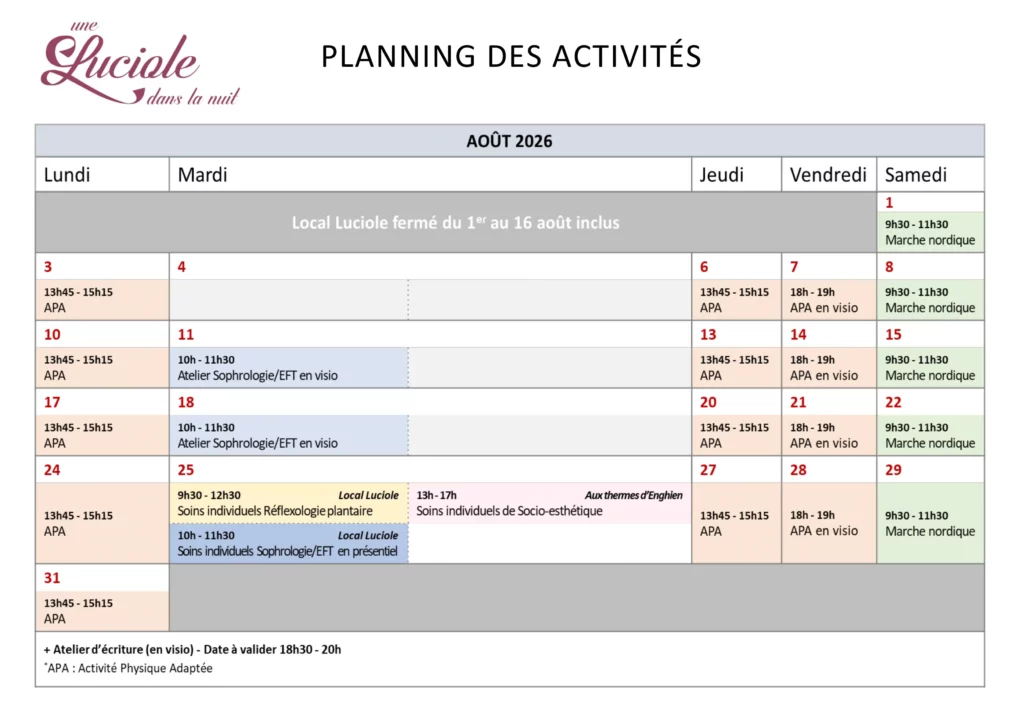 planning août 2026