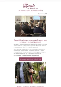 newsletter septembre 2026