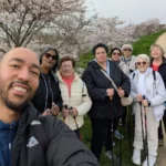 marche nordique avec Tejan Enesa